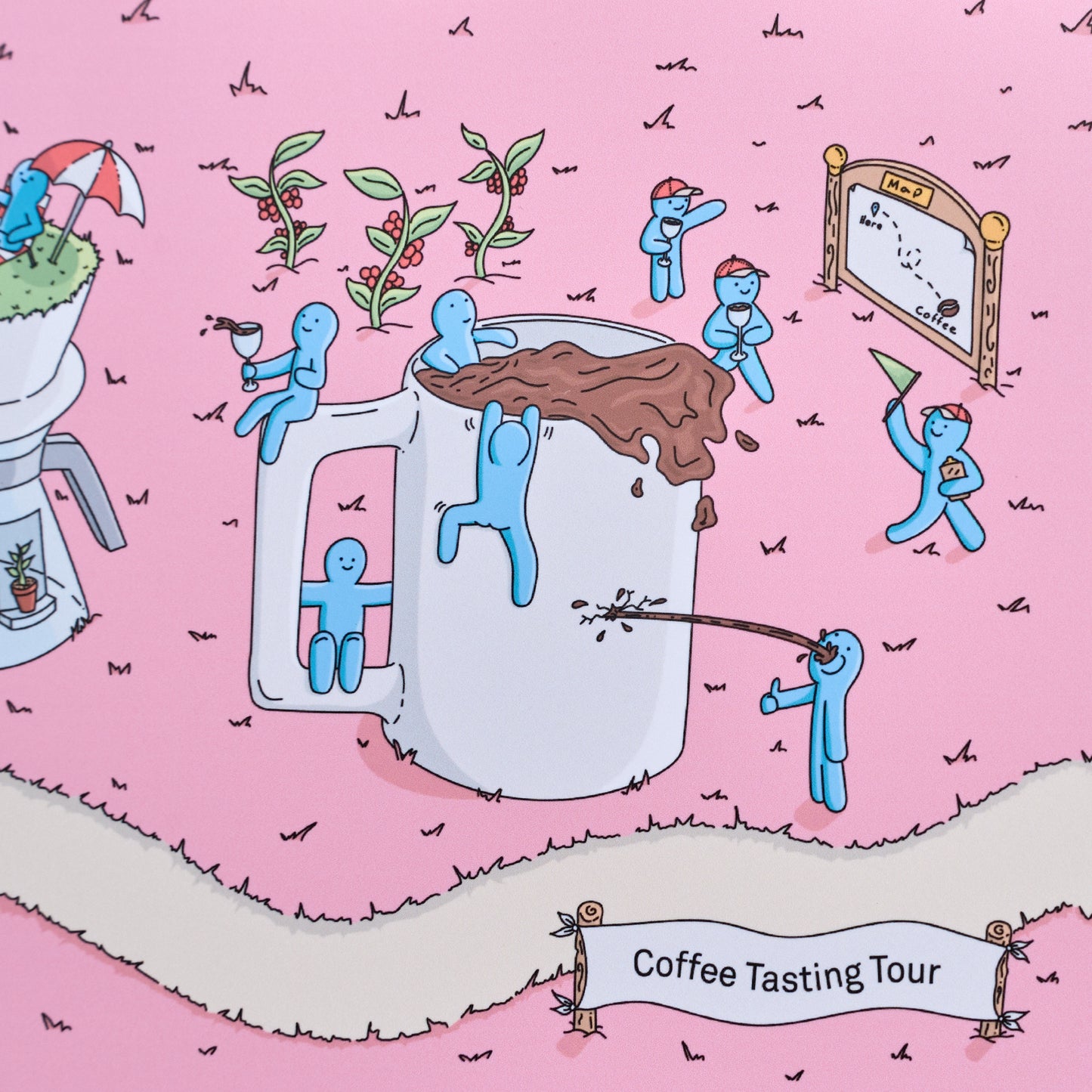 Bailies Academy Coffee Journey A3 Poster