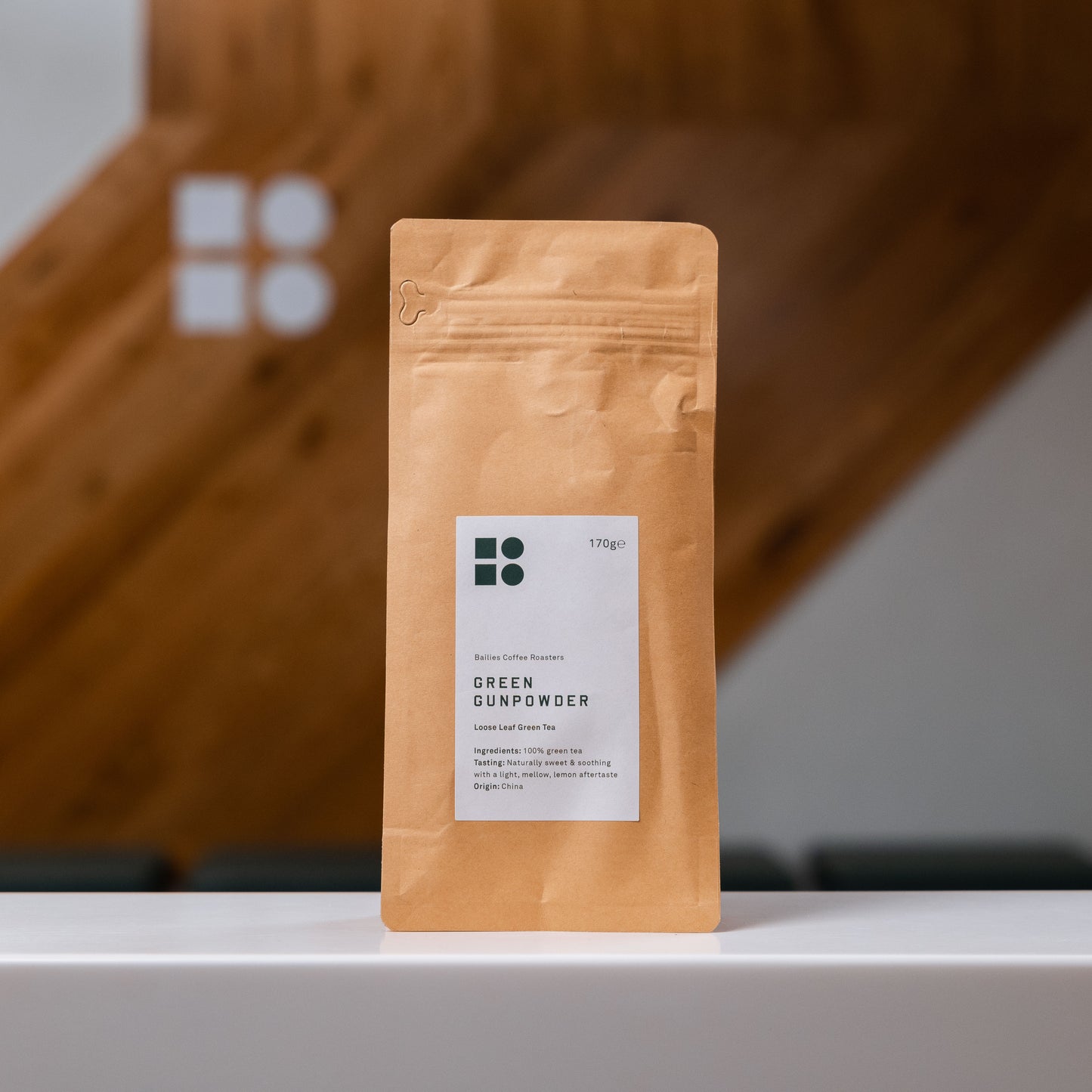 Green Gunpowder Loose Leaf Tea - Bailies Coffee Roasters