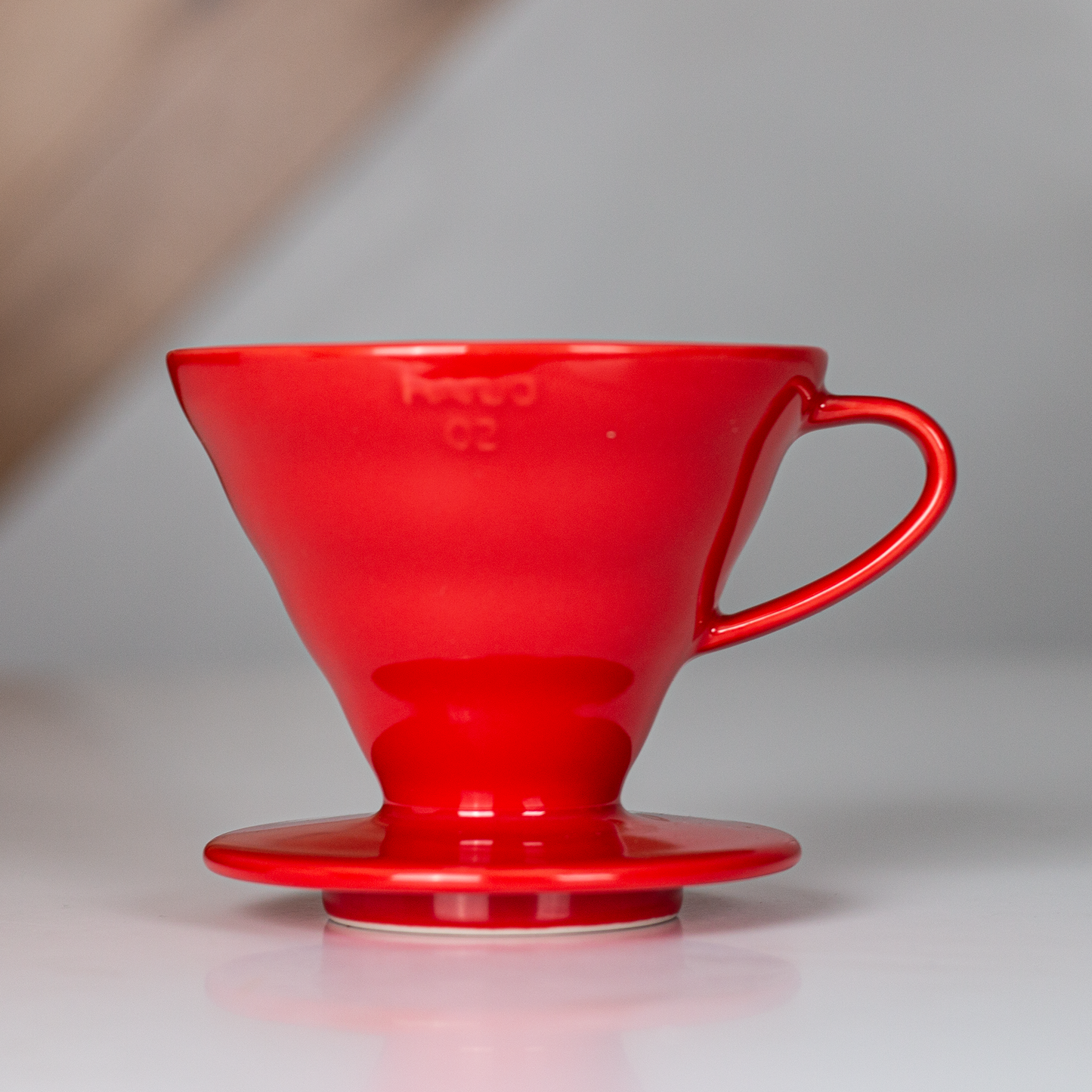 Hario V60 Ceramic Dripper 02 Cup - Red - Bailies Coffee Roasters