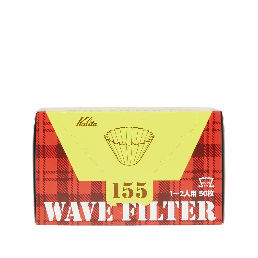 155 Kalita filter paper box, which is yellow and red