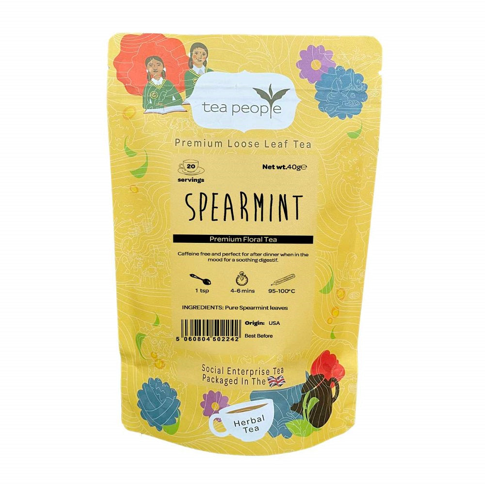 The Tea People Spearmint Loose Leaf Tea