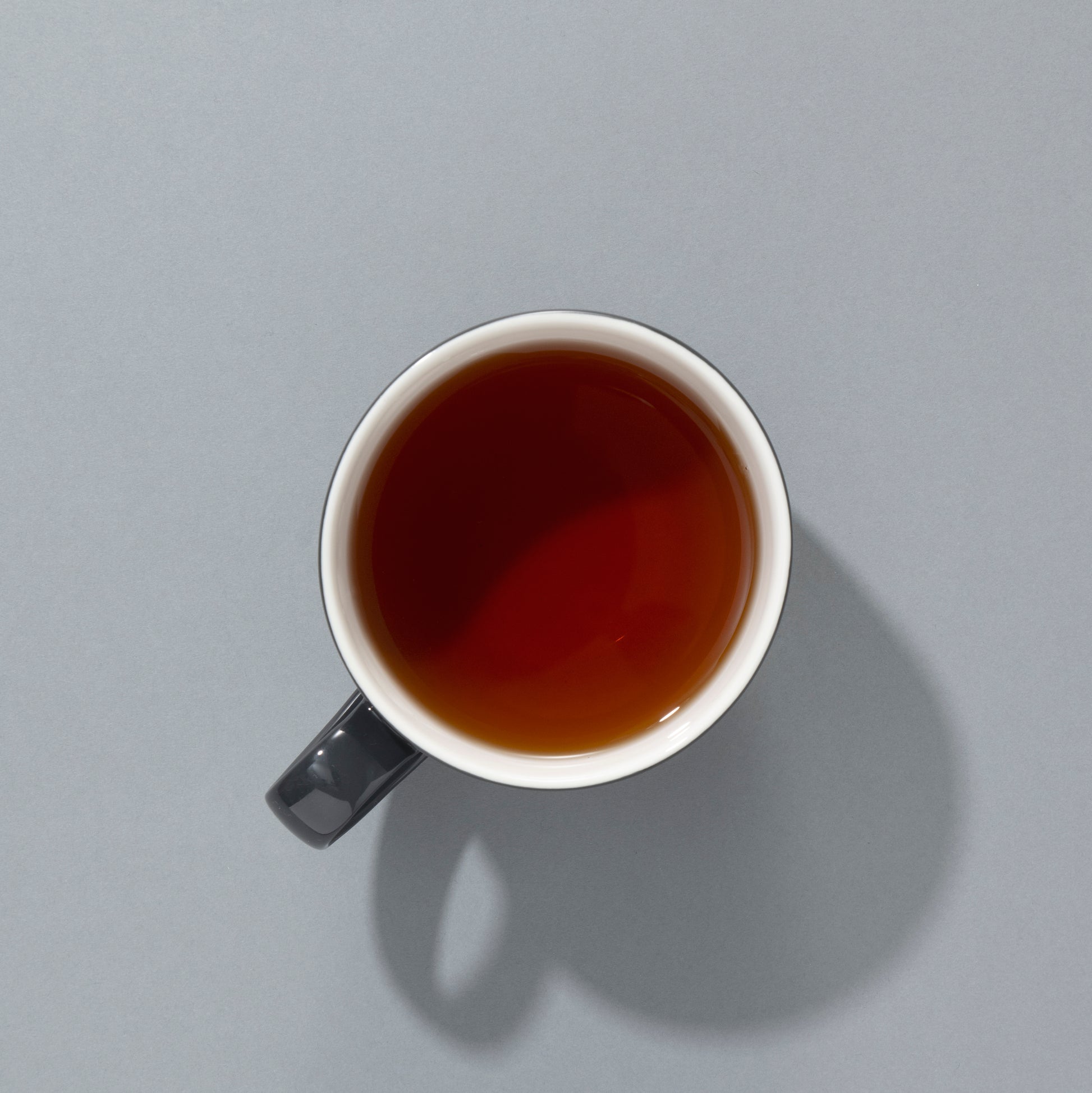 cup of brewed black tea 
