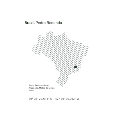 Brazil Pedra Redonda Natural Microlot
