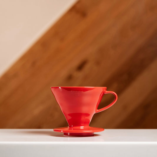 Hario V60 Ceramic Dripper 02 Cup - Red