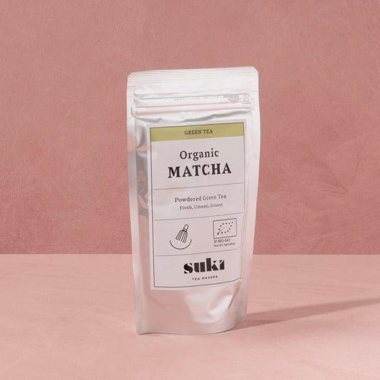 Bag of Organic Matcha Green Tea Powder