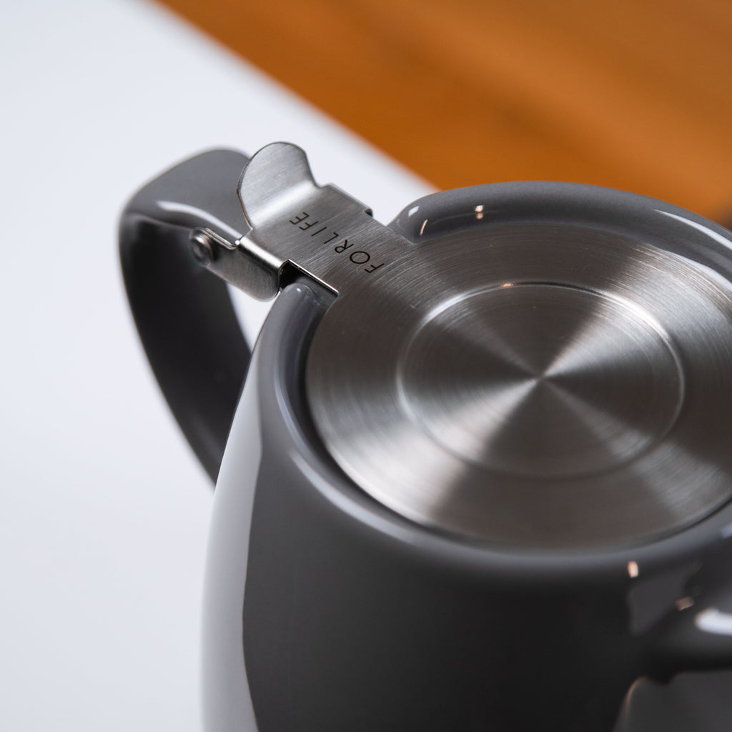 ForLife Stump Teapot 18oz With Stainless Steel Infuser Bailies