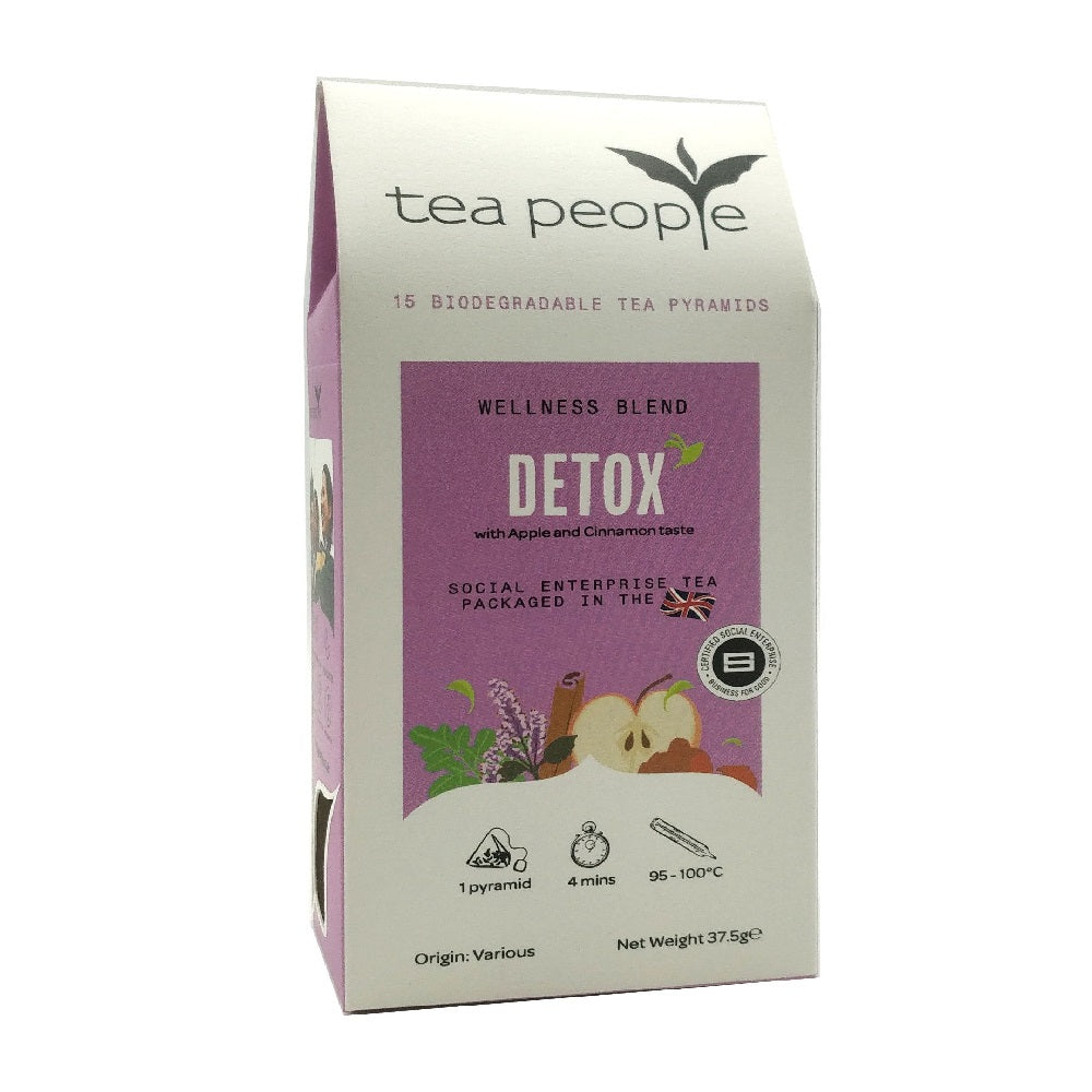 The Tea People Detox Pyramid Tea Bag