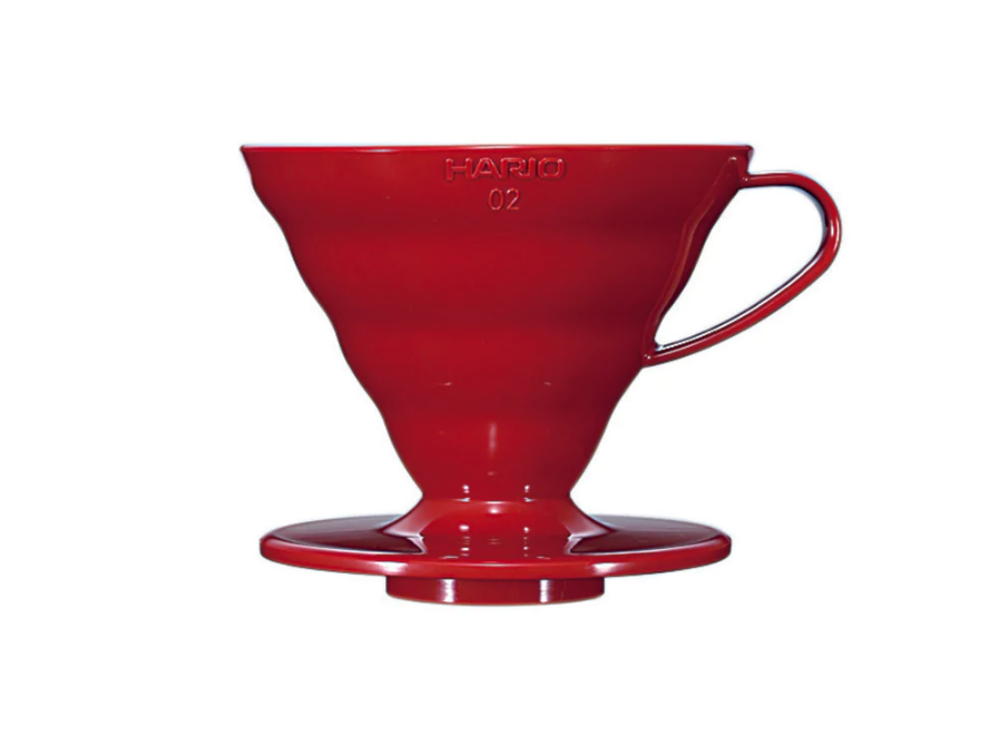 Hario V60 Plastic Dripper 2 Cup- Red
