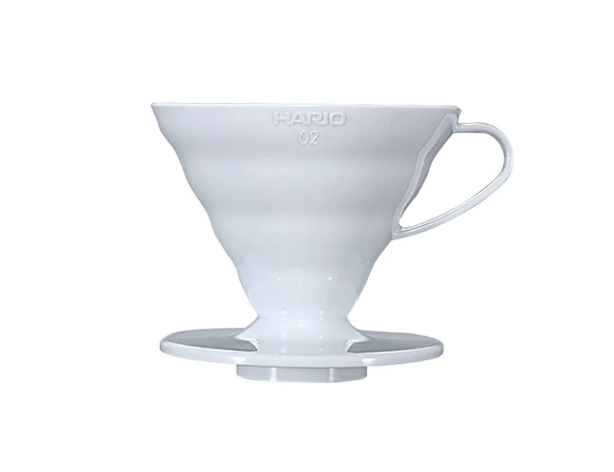 Hario V60 Plastic Dripper 2 Cup- White