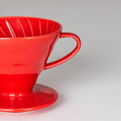 Hario V60 Ceramic Dripper 02 Cup - Red