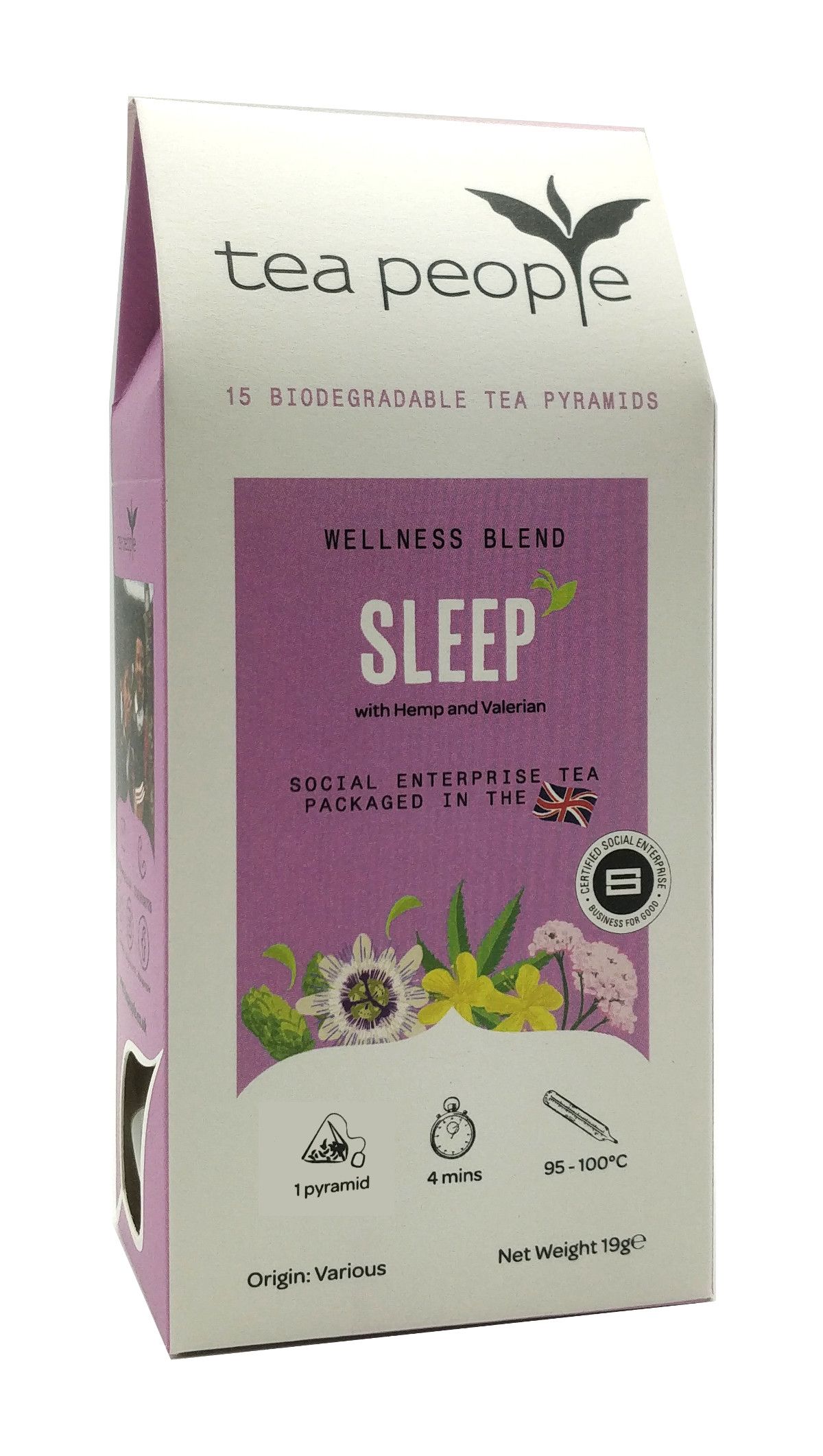 The Tea People Sleep Pyramid Tea Bag