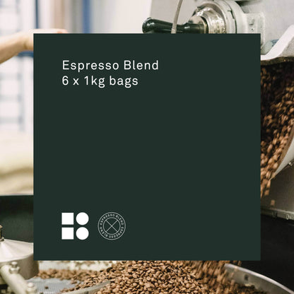 6 x 1kg Bags Espresso Blend - Bailies Coffee Roasters
